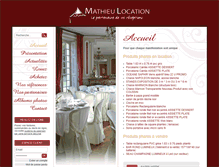 Tablet Screenshot of mathieu-location.fr